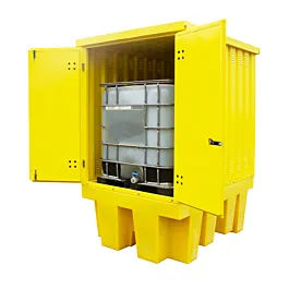 Polyethylene Spill Pallets with Steel Covers