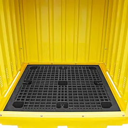 Polyethylene Spill Pallets with Steel Covers