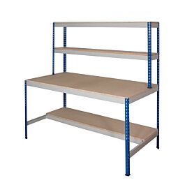 Rivet Half Undershelf Workstations