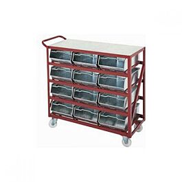 Galvanised Bin Trolleys
