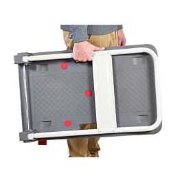 Pro-Dek Heavy Duty Platform Trolleys With Quiet Castors