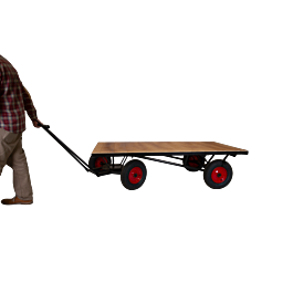 STUBBS Large Heavy Duty Turntable Trucks - 2000 x 1000