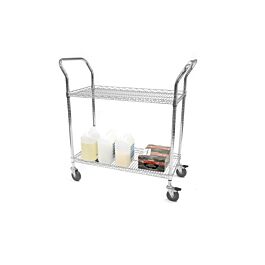Eclipse Chrome Lipped Trolleys