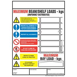 Weight Load Notices
