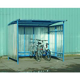 Blue Industrial Cycle Shelter