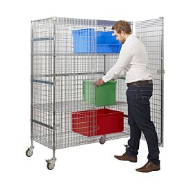 Wire Mesh Security Trolleys