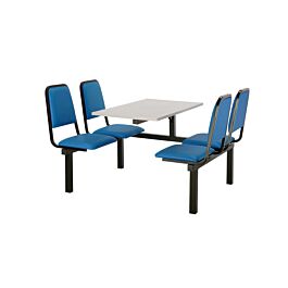 Canteen Tables with Upholstered Seats
