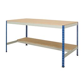 Rivet Half Undershelf Workbenches