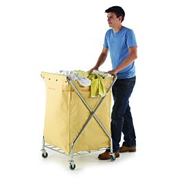Chrome Folding Laundry Trolley