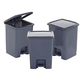 15L Pedal Bins - Set of 3