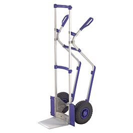 Aluminium Sack Truck with Blue Guards