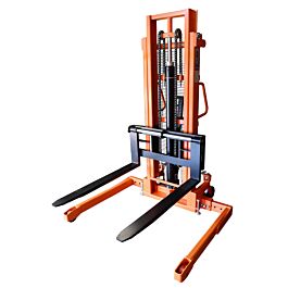 VULCAN Hydraulic Straddle Stackers - Adjustable Fork