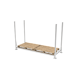 Mammoth Racking Heavy Duty Storage Solution - 1500mm Post - 2700 x 900 Platform